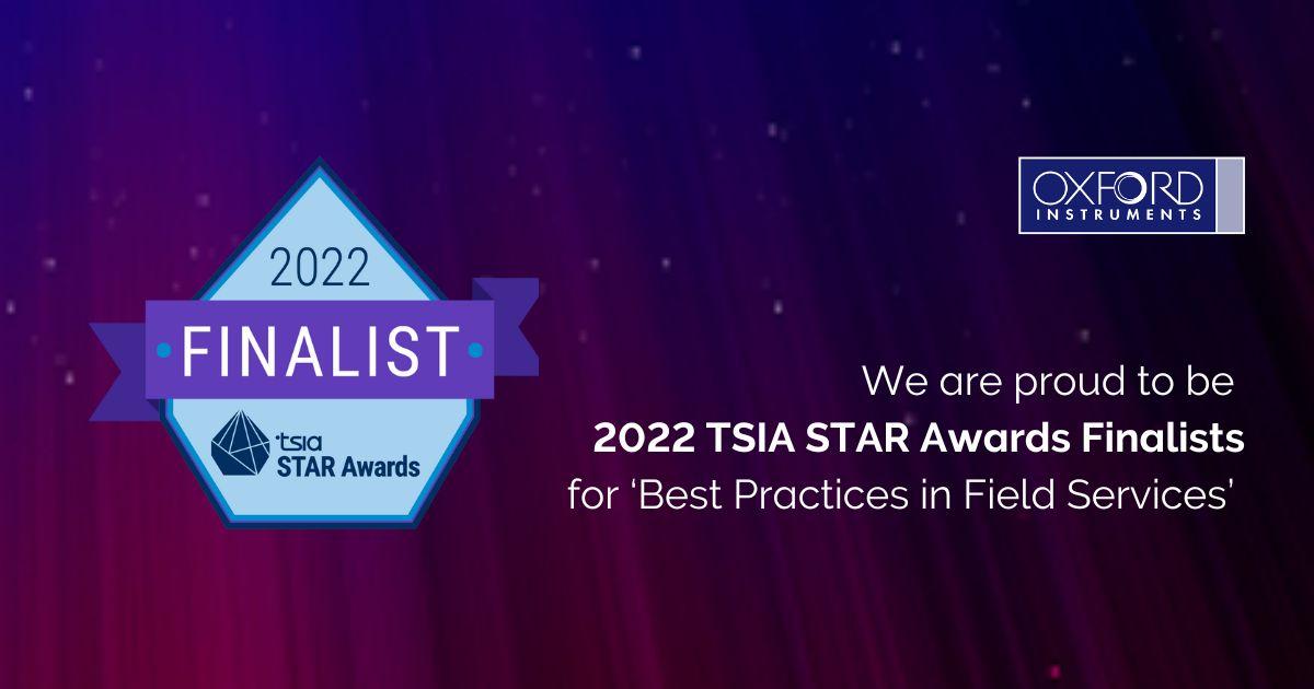 Oxford Instruments recognised for field services to customers in